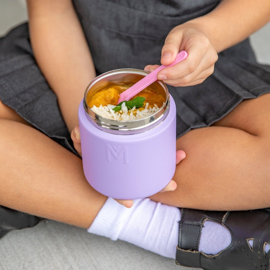 Insulated Food Jar - LIlac (400ml) - Prepp'd Kids - MontiiCo