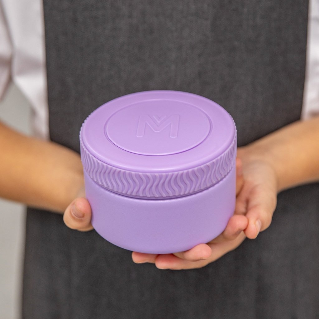 Insulated Food Jar - Lilac (Mini 200ml) - Prepp'd Kids - MontiiCo