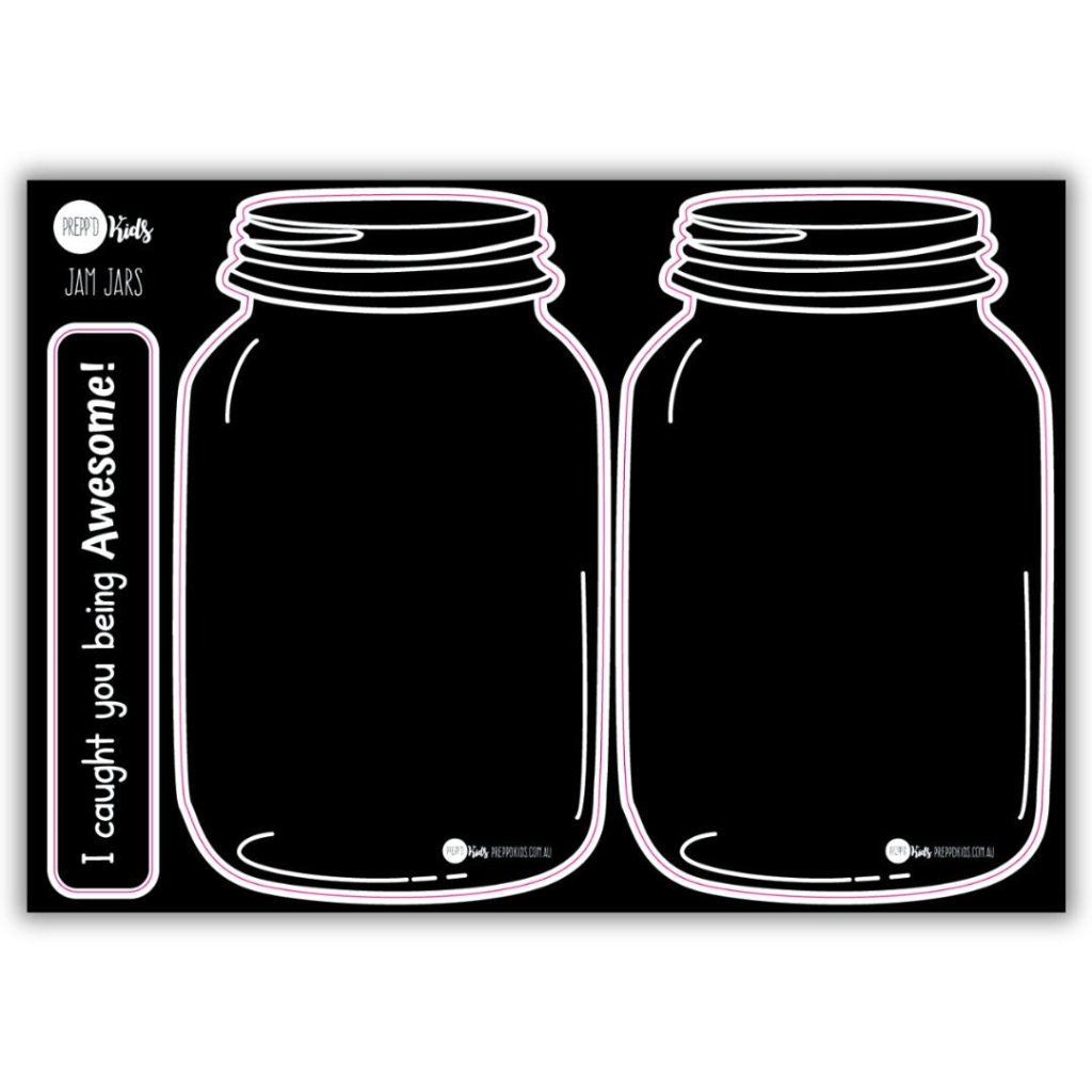 Jam Jars - Reward Chart - Prepp'd Kids - Prepp'd Kids