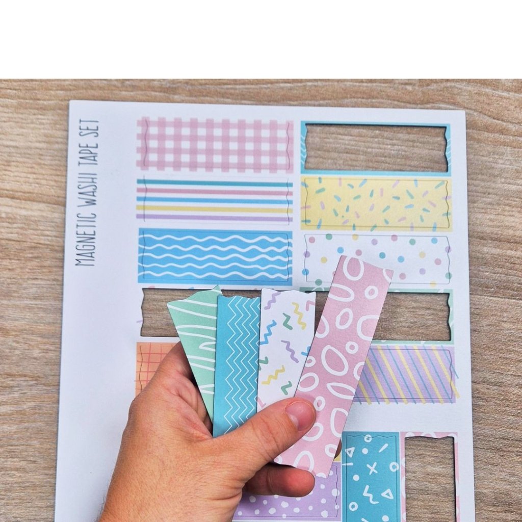 Magnetic Washi Tape (NEW) - Prepp'd Kids - Prepp'd Kids