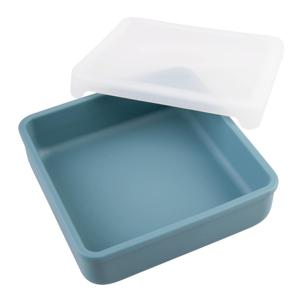 Melii Silicone Sandwich Container - Blue - Prepp'd Kids - Melii