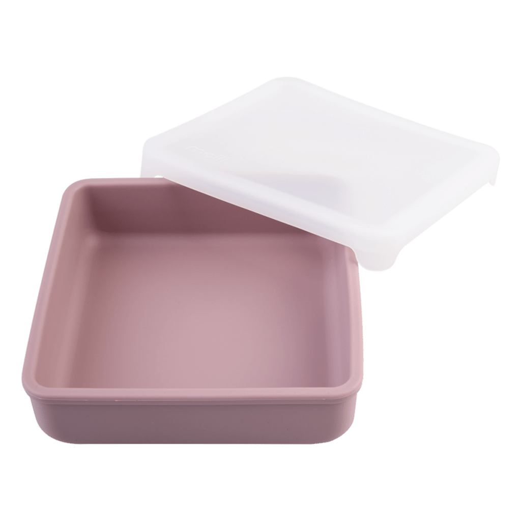 Melii Silicone Sandwich Container - Pink - Prepp'd Kids - Melii