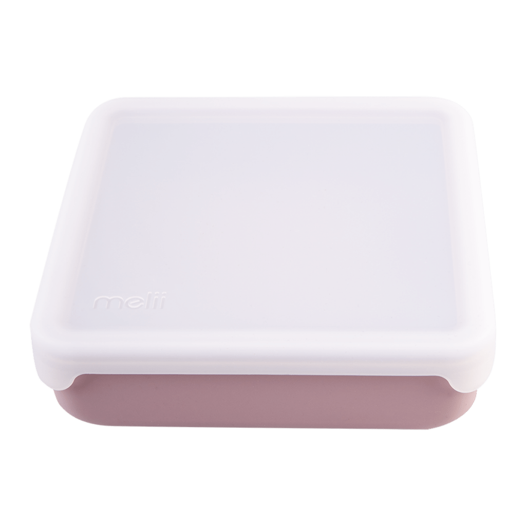 Melii Silicone Sandwich Container - Pink - Prepp'd Kids - Melii
