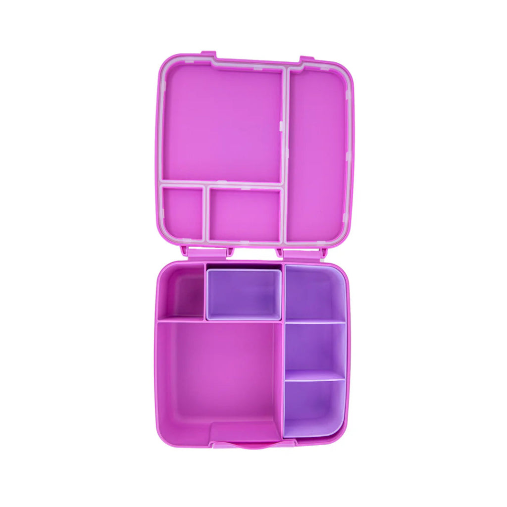 MontiiCo Feast Lunch Box - Fuchsia - Prepp'd Kids - MontiiCo