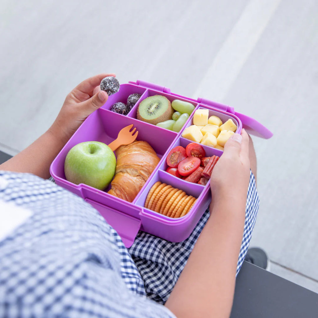 MontiiCo Feast Lunch Box - Fuchsia - Prepp'd Kids - MontiiCo