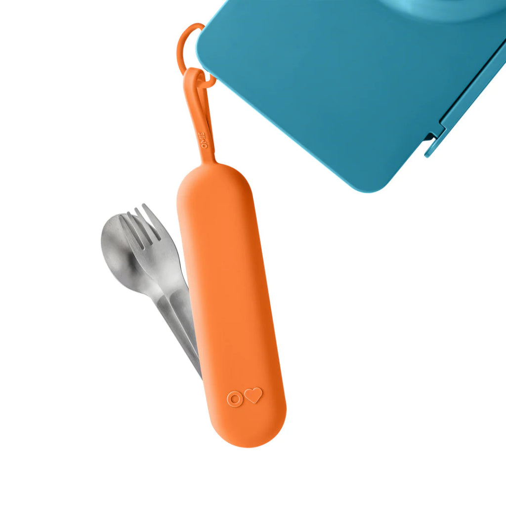 Omie Box UP S/S Cutlery Pod - Sunny - Prepp'd Kids - OmieBox