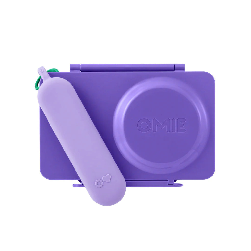 Omie Box UP S/S Cutlery Pod - Violet - Prepp'd Kids - OmieBox