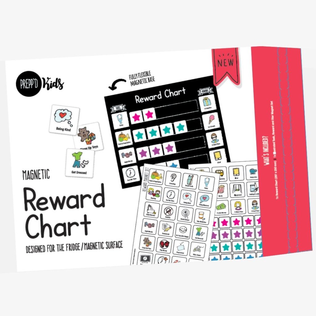 Reward Chart Set (flexible magnetic) - Prepp'd Kids - Prepp'd Kids