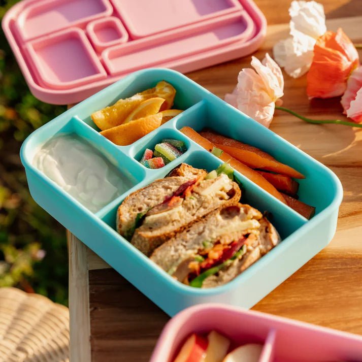 TZWP Bento Lunchbox - Aqua - Prepp'd Kids - Zero Waste People
