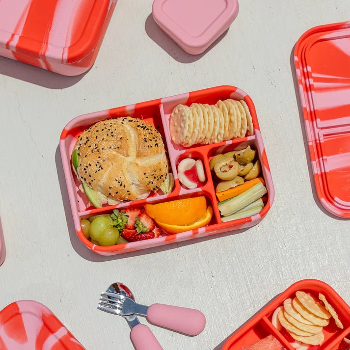 TZWP Bento Lunchbox - Rose Jam - Prepp'd Kids - Zero Waste People