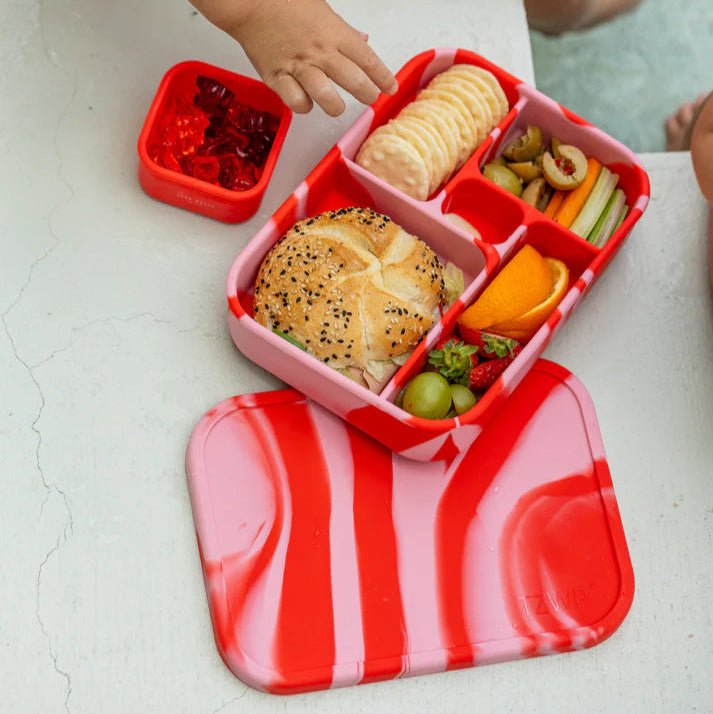 TZWP Bento Lunchbox - Rose Jam - Prepp'd Kids - Zero Waste People