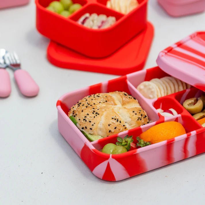 TZWP Bento Lunchbox - Rose Jam - Prepp'd Kids - Zero Waste People