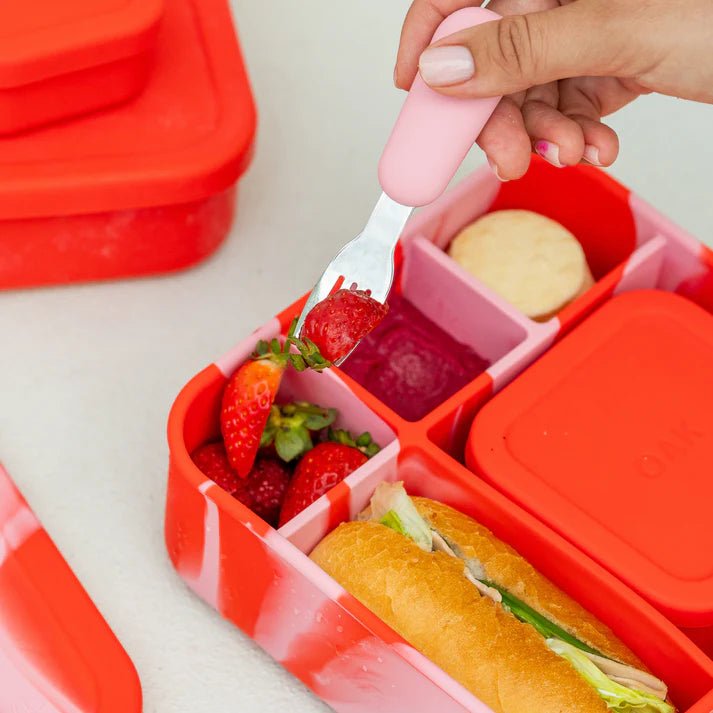 TZWP Big Bento Lunchbox - Rose Jam - Prepp'd Kids - Zero Waste People