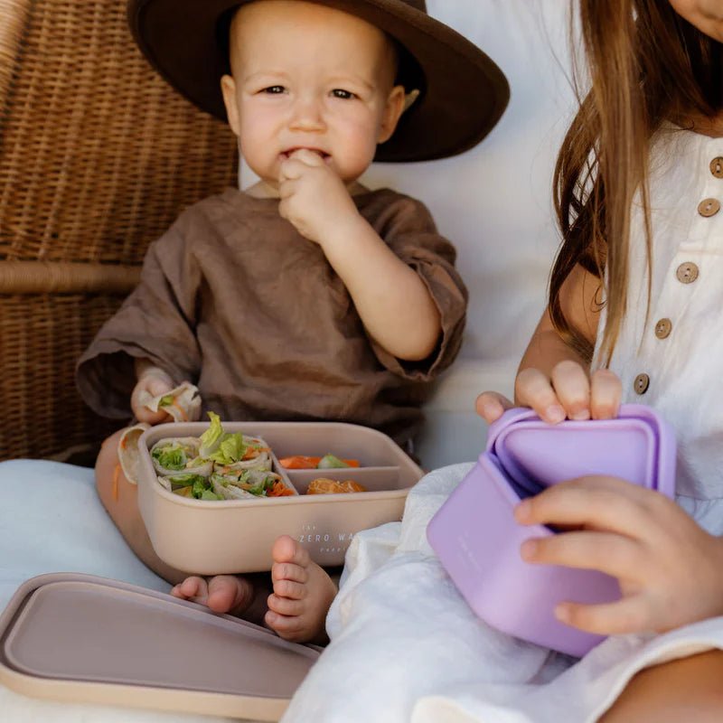 TZWP Silicone Mini Box - Nude - Prepp'd Kids - Zero Waste People