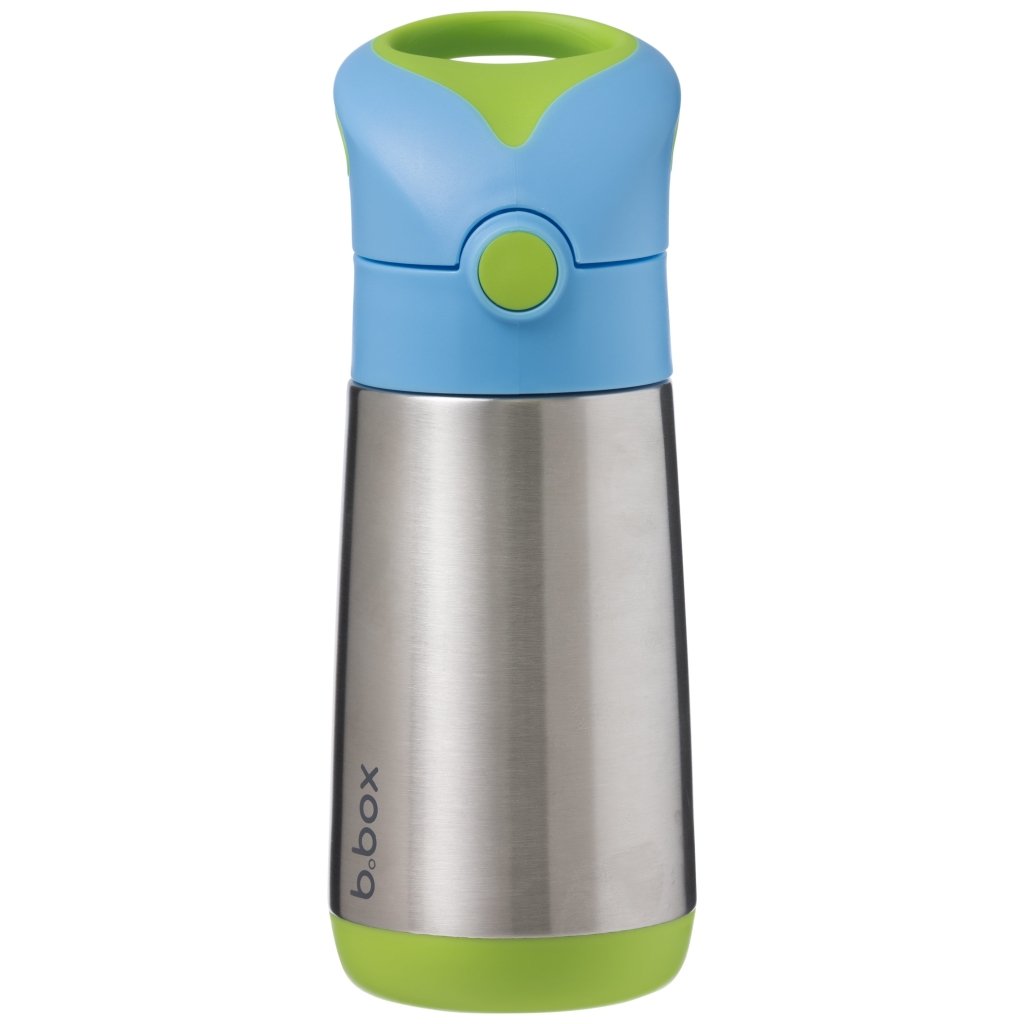 B.box Insulated Drink Bottle 350ml - Ocean Breeze - Prepp'd Kids - B.box