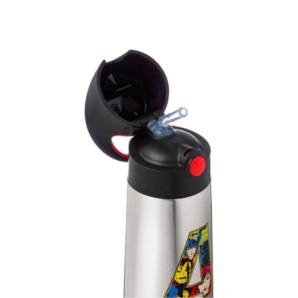 B.box Insulated Drink Bottle 500ml - Avengers PRE-ORDER - Prepp'd Kids - B.box
