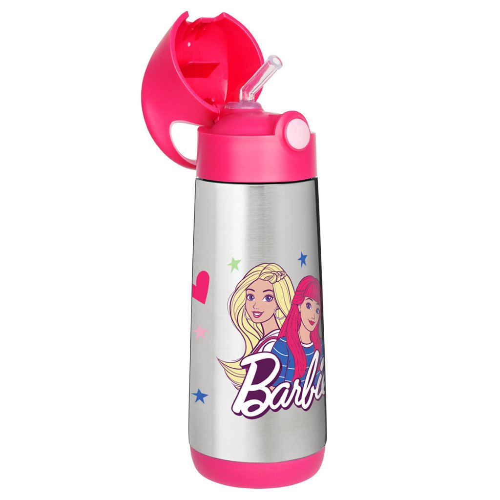B.box Insulated Drink Bottle 500ml - Barbie PRE-ORDER - Prepp'd Kids - B.box