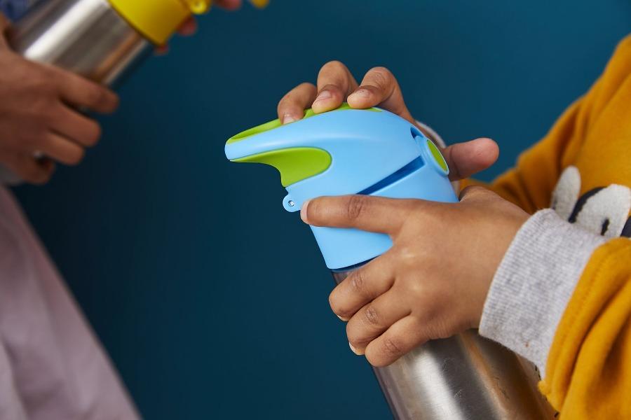 B.box Insulated Drink Bottle 500ml - Ocean Breeze - Prepp'd Kids - B.box