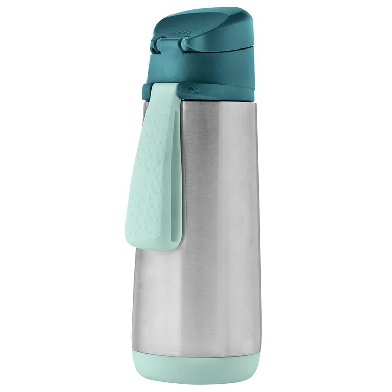 Bbox Insulated Sport Spout Bottle 500ml - Emerald - Prepp'd Kids - B.box