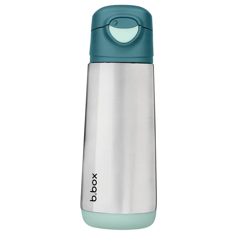 Bbox Insulated Sport Spout Bottle 500ml - Emerald - Prepp'd Kids - B.box