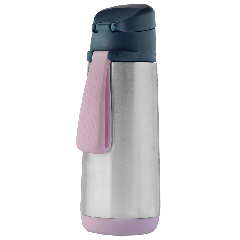 Bbox Insulated Sport Spout Bottle 500ml - Indigo Rose - Prepp'd Kids - B.box