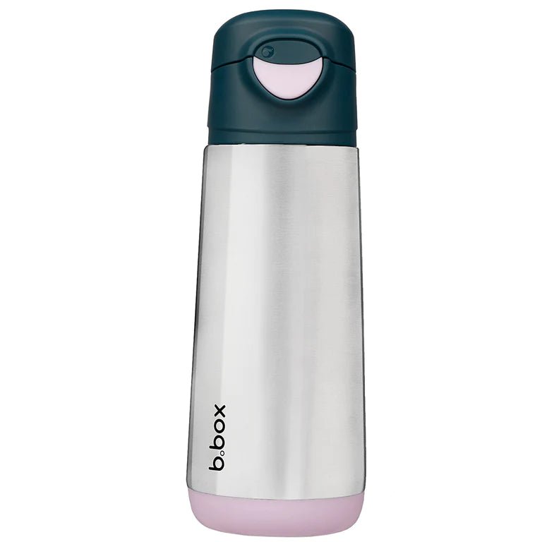 Bbox Insulated Sport Spout Bottle 500ml - Indigo Rose - Prepp'd Kids - B.box