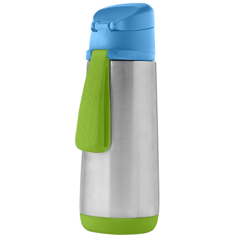 Bbox Insulated Sport Spout Bottle 500ml - Ocean Breeze - Prepp'd Kids - B.box