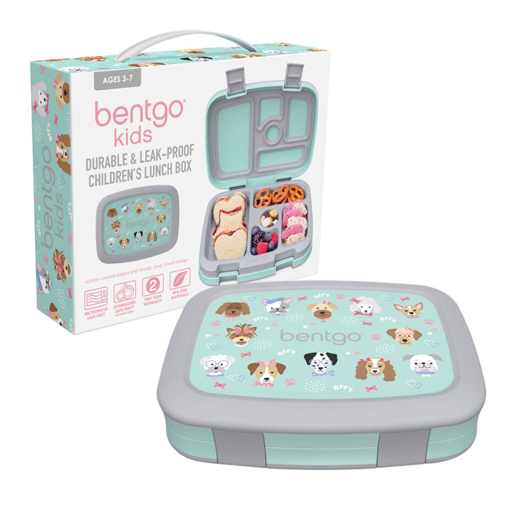 Bentgo Kids Lunch Box - Puppies - Prepp'd Kids - Bentgo