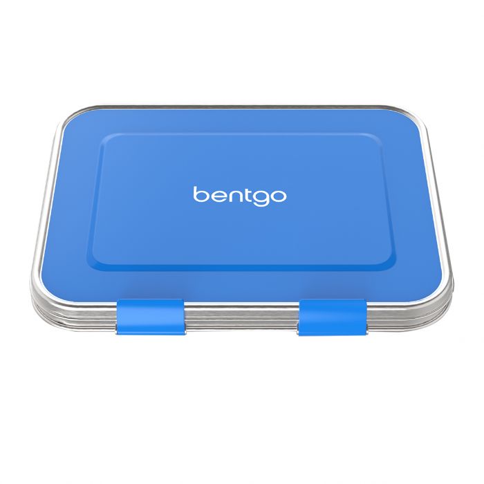 Bentgo Kids Stainless Steel Lunch Box - Blue - Prepp'd Kids - Bentgo