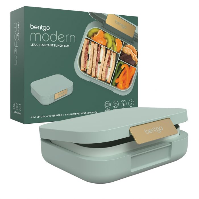 Bentgo Modern Lunch Box - Mint Green - Prepp'd Kids - Bentgo