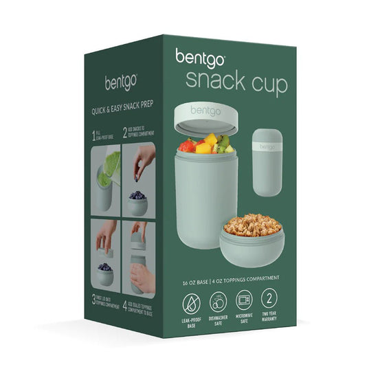Bentgo Snack Cup - Mint Green - Prepp'd Kids - Bentgo