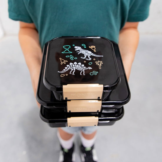 Bento Three Lunch Box - Dinosaur Land - Prepp'd Kids - MontiiCo