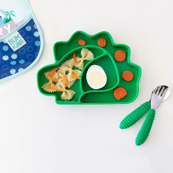 Bumkins Spoon and Fork - Jade - Prepp'd Kids - Bumkins