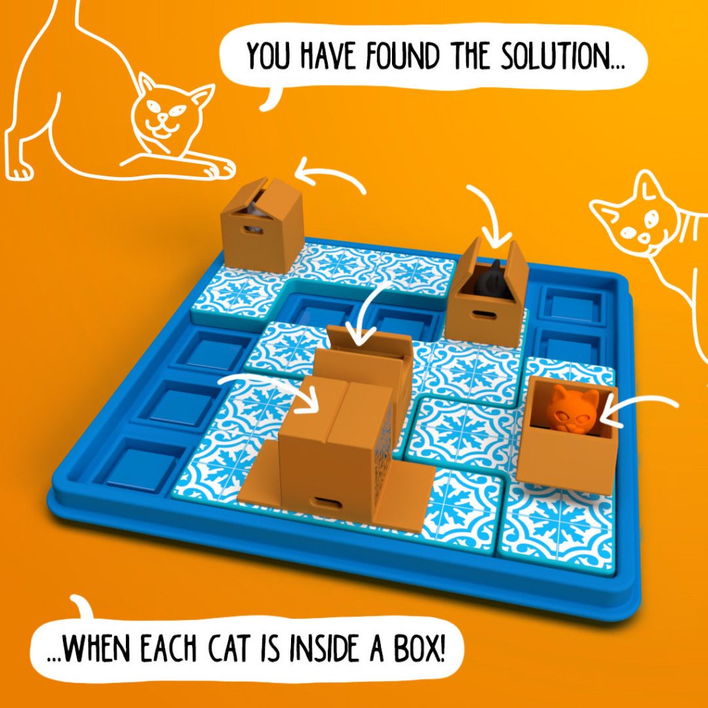 Cats & Boxes (Puzzle Game) - Prepp'd Kids - Smart Games