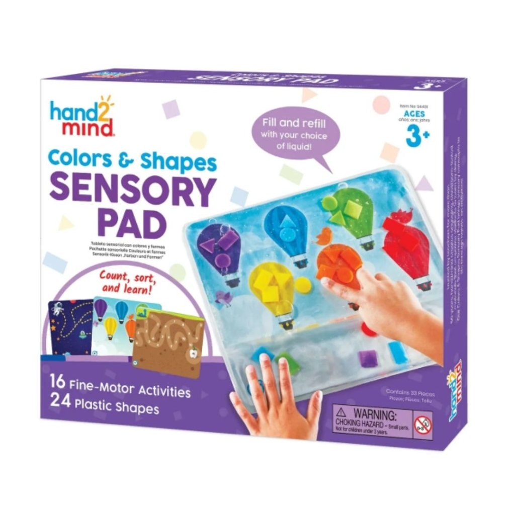Colours & Shapes Sensory Pad - Prepp'd Kids - Hand2Mind