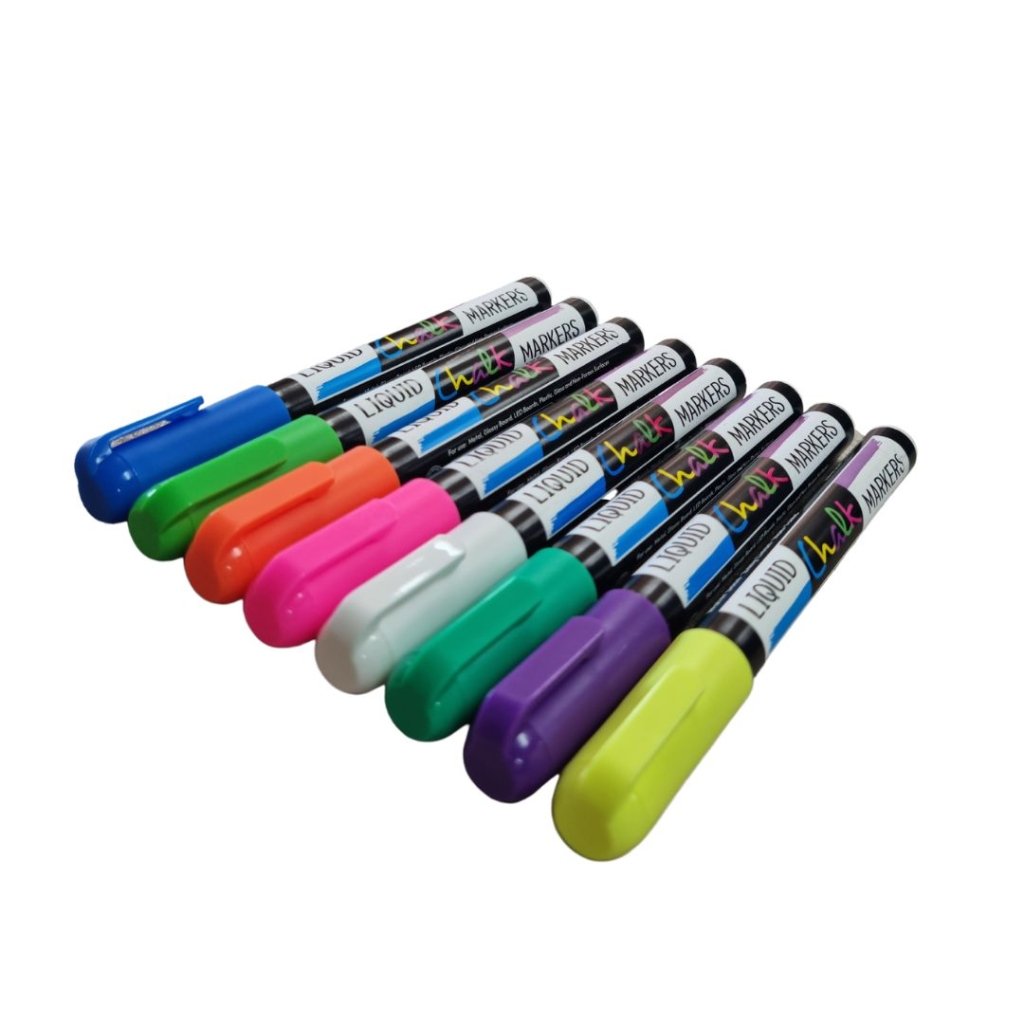 Liquid Chalk - Neon (8 Pack) - NEW RELEASE 2.0 - Prepp'd Kids - Prepp'd Kids
