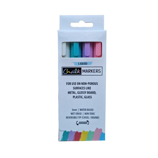 Liquid Chalk - Pastel (4 Pack) - NEW RELEASE 2.0 - Prepp'd Kids - Prepp'd Kids