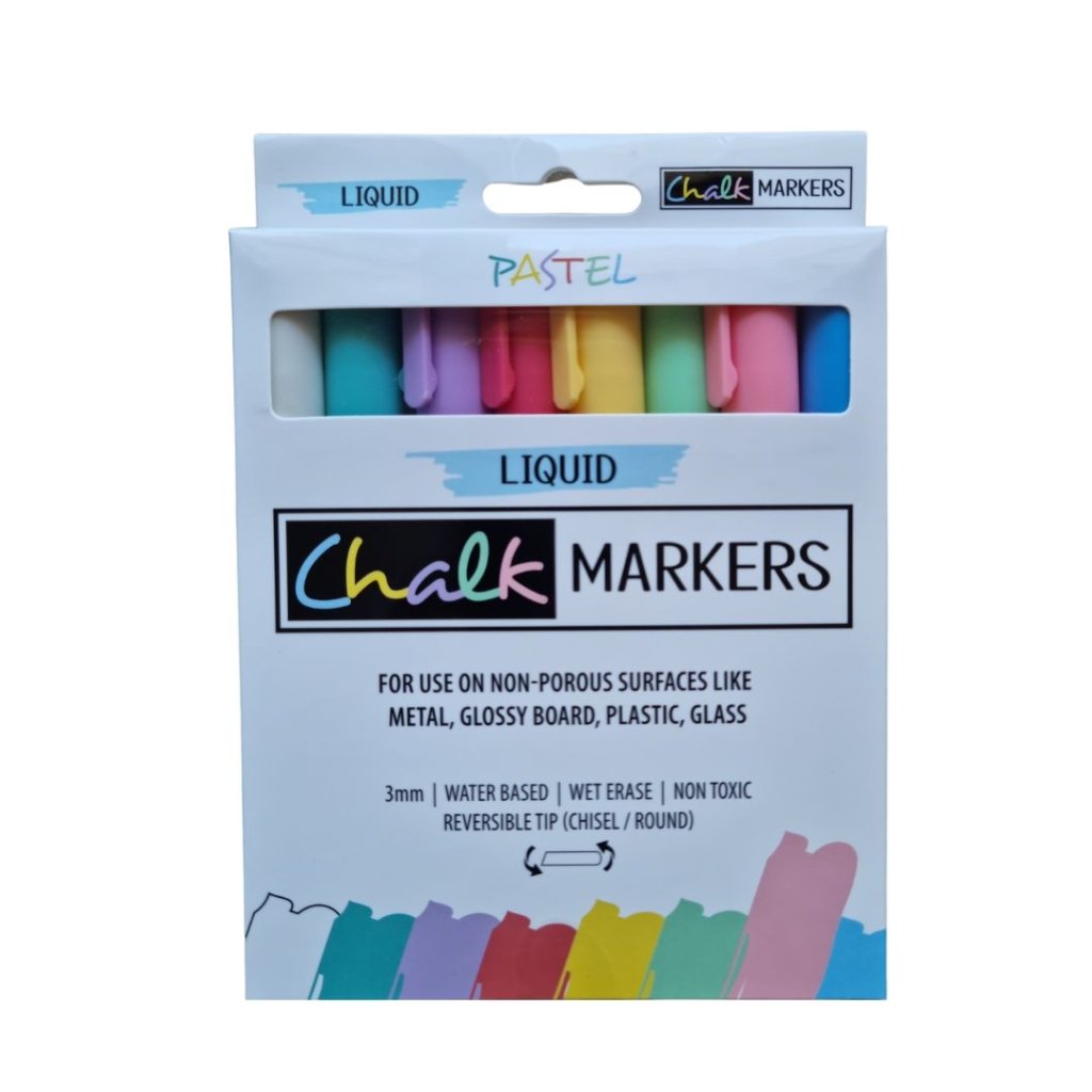 Liquid Chalk - Pastel (8 Pack) - NEW RELEASE 2.0 - Prepp'd Kids - Prepp'd Kids