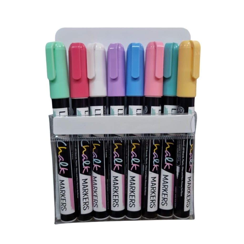 Liquid Chalk - Pastel (8 Pack) - NEW RELEASE 2.0 - Prepp'd Kids - Prepp'd Kids