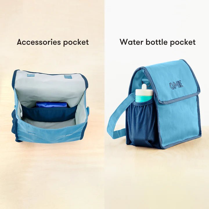 Omie Lunch Tote - Blue - Prepp'd Kids - OmieBox