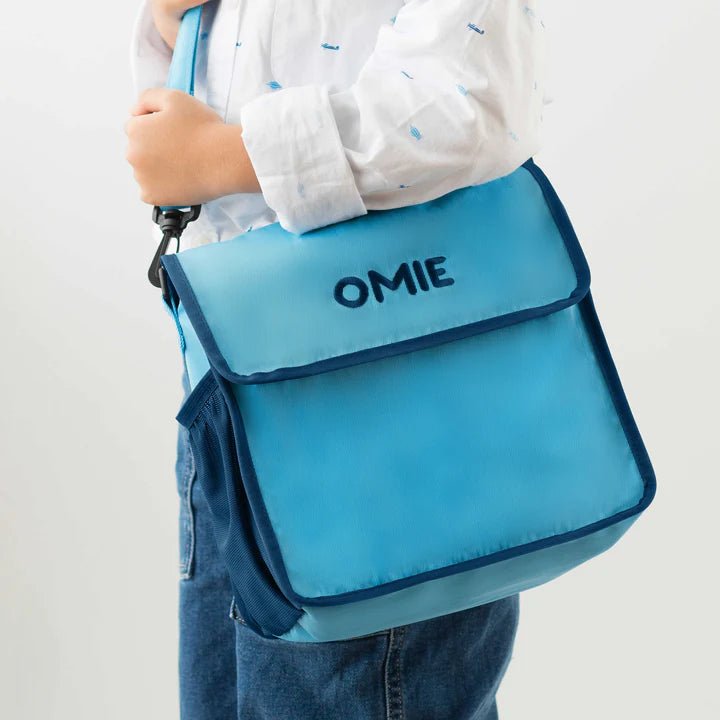 Omie Lunch Tote - Blue - Prepp'd Kids - OmieBox