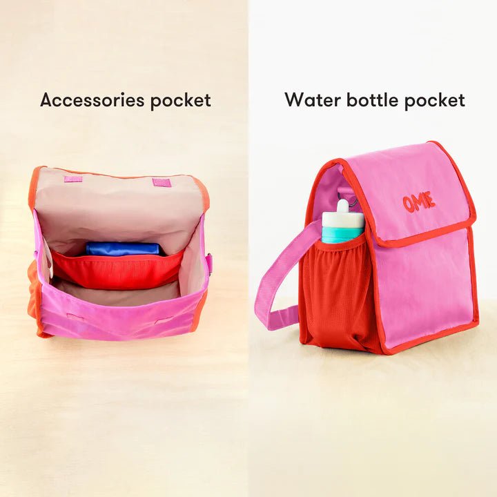 Omie Lunch Tote - Pink - Prepp'd Kids - OmieBox