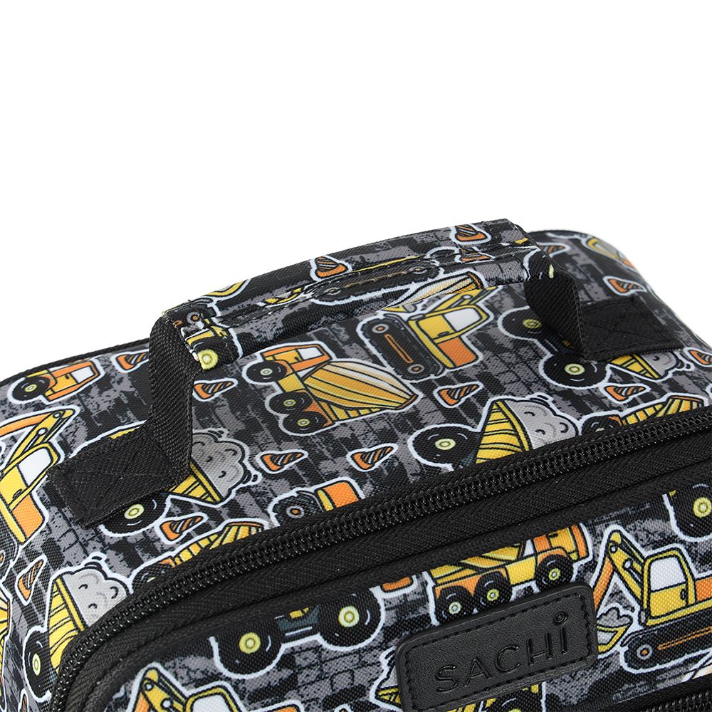 Sachi Insulated Lunch Bag - Construction Zone - Prepp'd Kids - Sachi