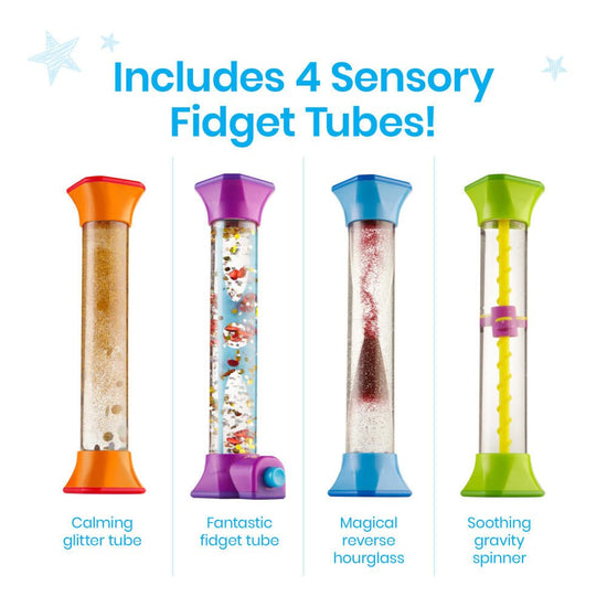 Sensory Fidget Tubes - Prepp'd Kids - Hand2Mind