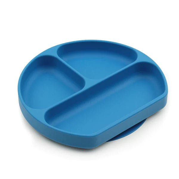 Silicone Grip Dish - Dark Blue - Prepp'd Kids - Bumkins