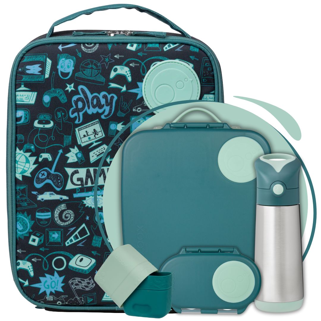 B.box Bundle - Flamingo Tritan 2 – Prepp'd Kids
