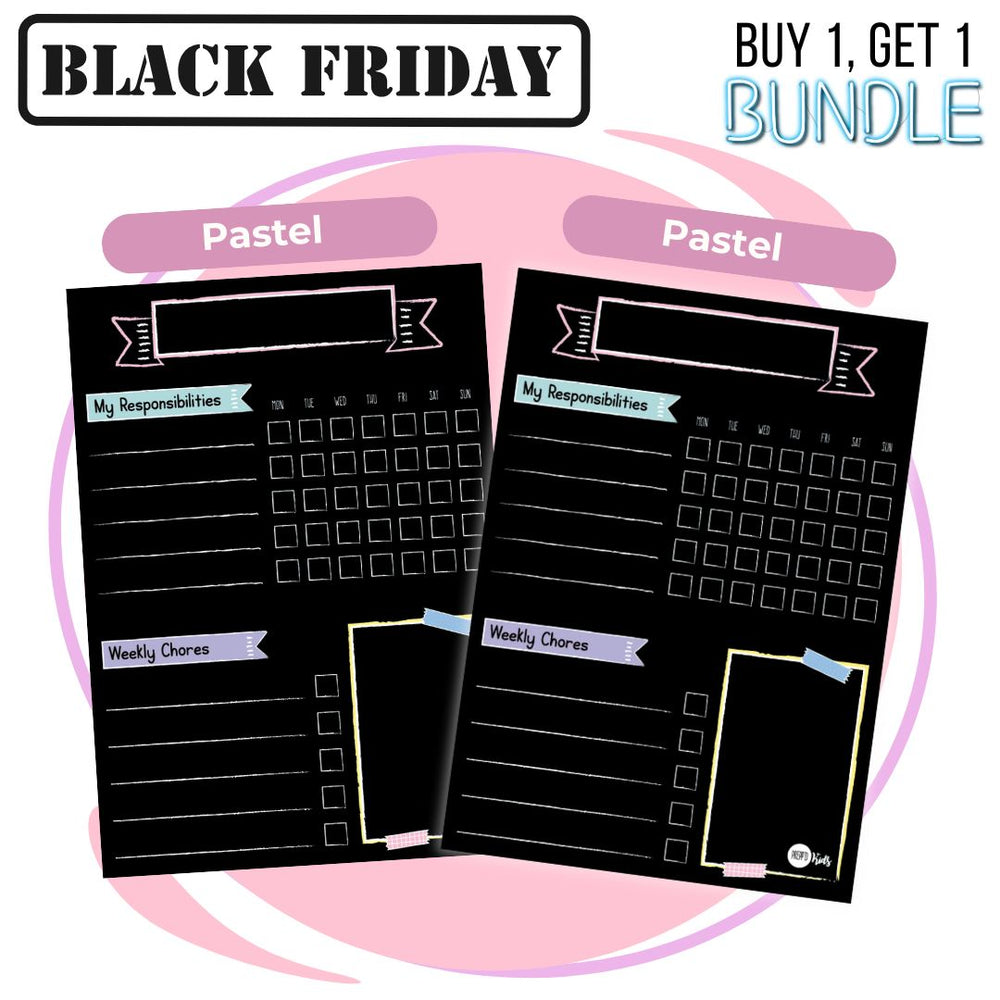 BLACK FRIDAY BUNDLE - Responsibility Pastel (BOGO OFFER)