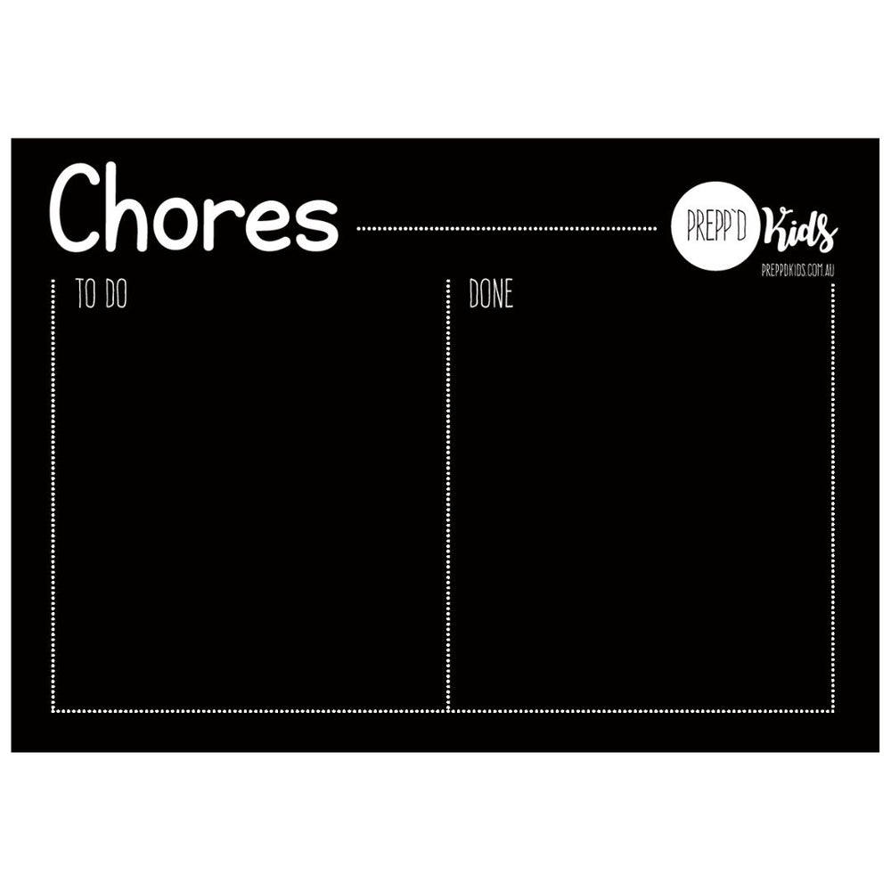 Chore Magnet (A4) - NEW FONT