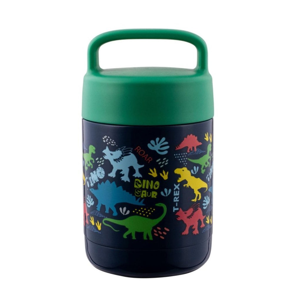 Avanti Insulated Food Jar - Dinosaur Parade (375ml) - Prepp'd Kids - Avanti