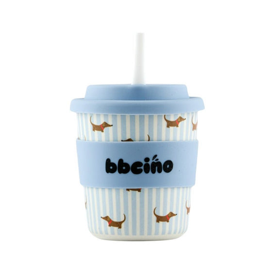 BambinoCino Cup (240ml) - Dash in Blue - Prepp'd Kids - BBCino